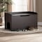 Baxton Studio Mariam ModernDark Brown Finished Wood Cat Litter Box Cover House 194-11765-ZORO - alternate 1